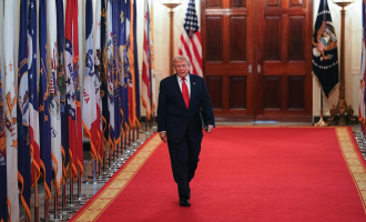 The crossroads of the midterm vote for Trump