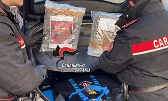 Drug dealing, caught with 2.2 kilograms of marijuana in shopping bags: a 36-year-old man arrested