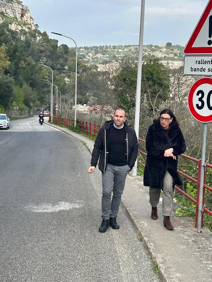 Modica and the monitoring of traffic, inspections by the mayor and the councilor on Via Nazionale