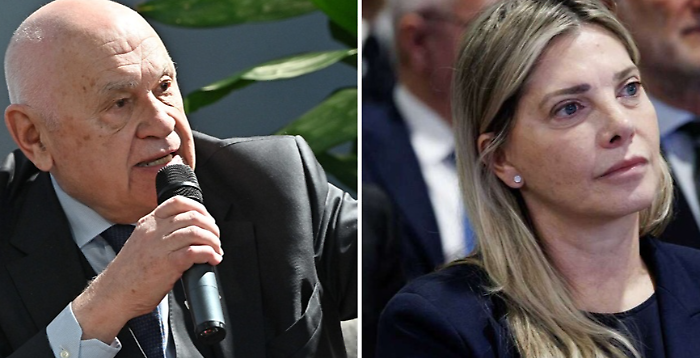 From left Carlo Nordio, Giusi Bartolozzi