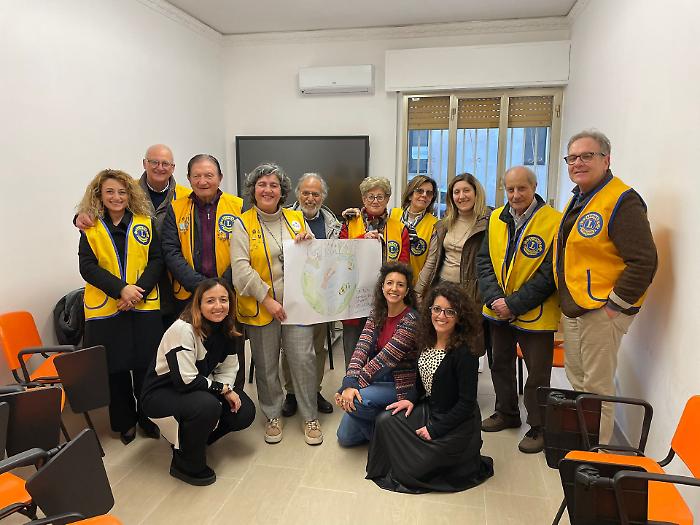 Ragusa, special Lions donation to the anti-violence center 'Il Pettirosso'