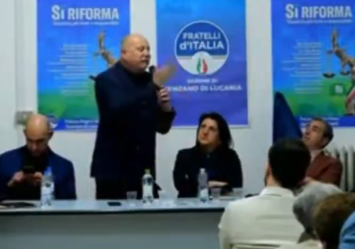 "Use clientelistic systems for the Yes campaign," storm over the FdI deputy