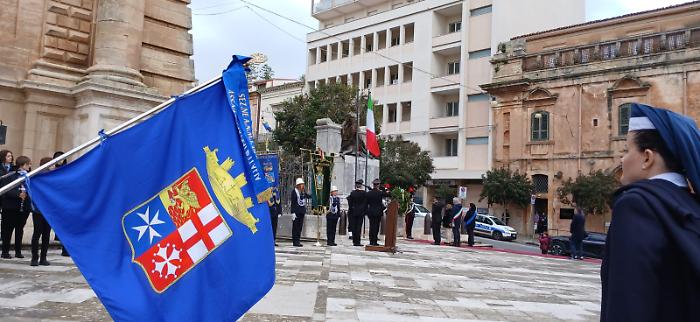 Ragusa, the National Unity Day celebrated in Piazza San Giovanni