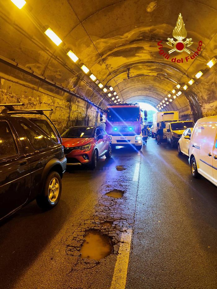 Massive pile-up on the highway in Messina, truck driver reported