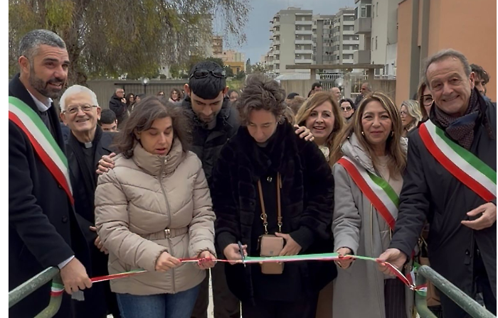 Inaugurated the space "The Journey of Andromeda": housing autonomy pathways for 12 people in the pink houses of Trapani