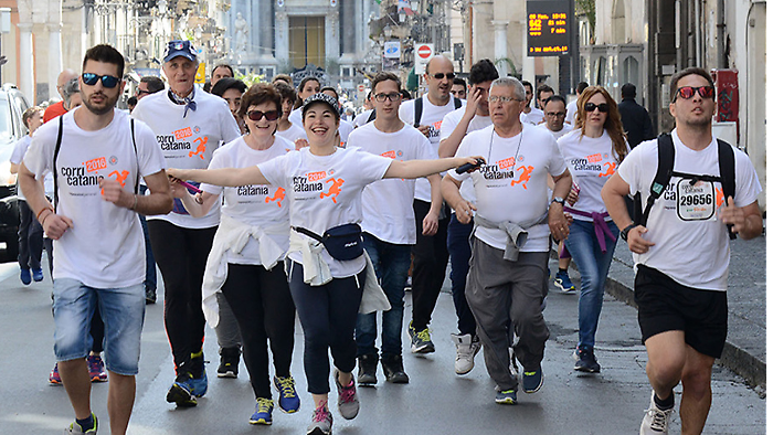 On Sunday, May 10, the Corri Catania, running or walking expert tips