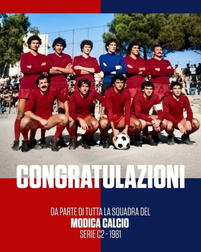 Modica soccer, 45 years later it&rsquo;s a big celebration again