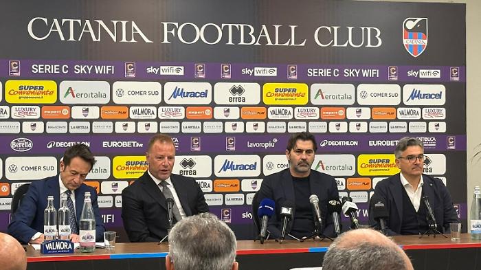 New Catania, Viali reveals the recipe: "High pressure and enormous offensive potential"