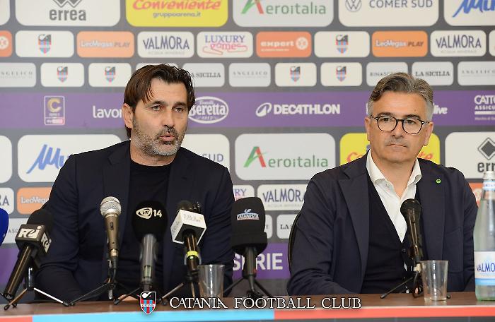 The technician Viali and the sporting director Pastore
