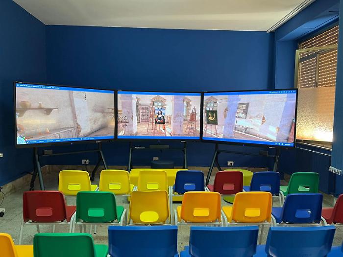Chiaramonte, the immersive classroom is born at Serafino Amabile Guastella