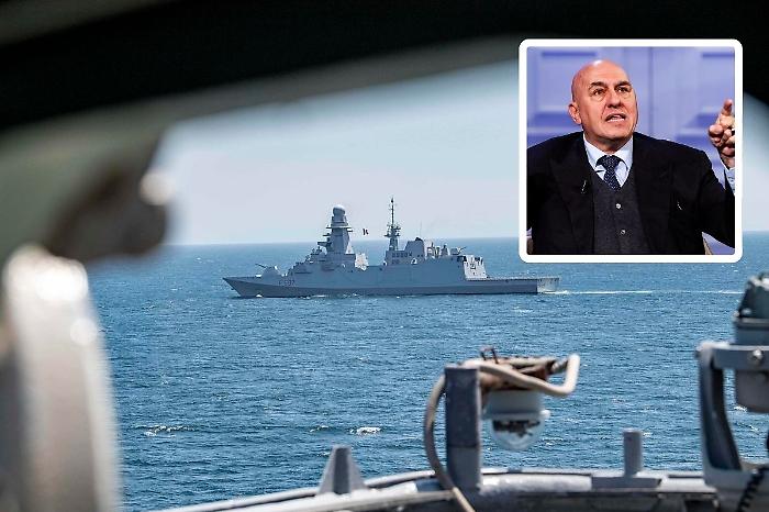 Hormuz Strait, Crosetto slows the winds of war: "No Italian mission without a ceasefire and UN mandate"