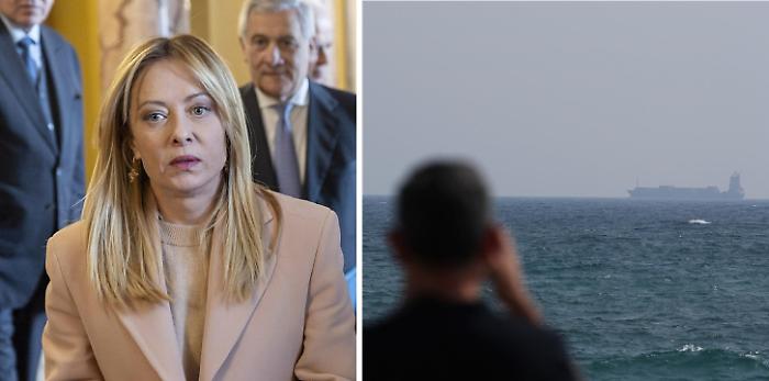 Meloni in Brussels is firm on Iran and Hormuz: "We are with Europe, we are there but only after a truce"