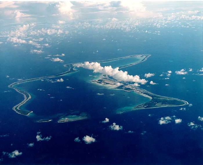 Iran targets Diego Garcia island but does not hit the American-British base.