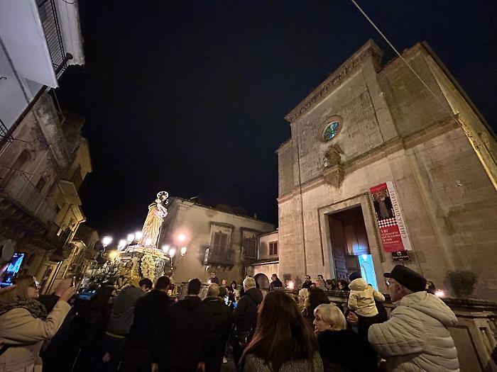 Saint Joseph in Ragusa, the final act of the solemn celebrations in the historic center
