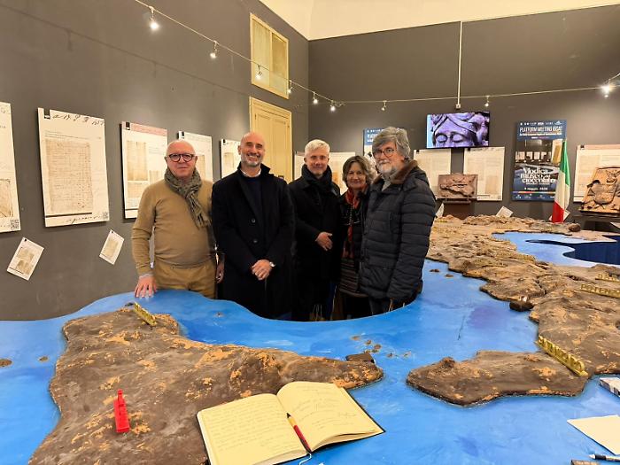 Modica, the president of the Ragusa Court visits the chocolate museum