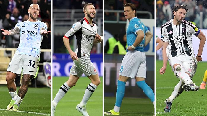 Inter, what a waste. Milan, what character. Napoli, what normality. Juve, what a disaster.