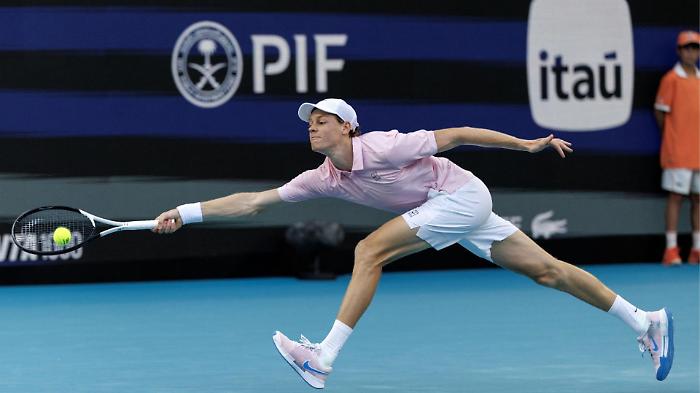 Sinner doesn't miss a shot: Michelsen knocked out, Jannik flies to the quarterfinals in Miami